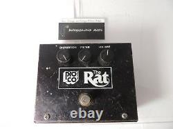 Vintage 1983 ProCo Rat Distortion Effects Pedal Big Box Original LM308 IC Rare