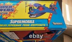 Vintage 1984 Supermobile Super Powers Kenner Factory Sealed Clean Box Rare