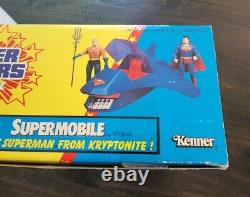 Vintage 1984 Supermobile Super Powers Kenner Factory Sealed Clean Box Rare