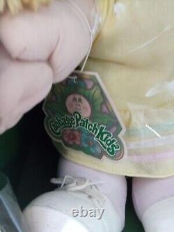 Vintage 1984 cabbage patch Kids doll Linette Candace Coleco Original Box Rare