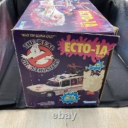 Vintage 1989 Kenner The Real Ghostbusters ECTO-1A Vehicle In Box Rare Working