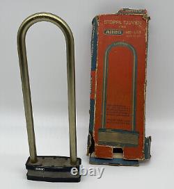 Vintage ABUS MC-LAS 42HB 110-300 Padlock/Shackle Original Box. Rare. No Key