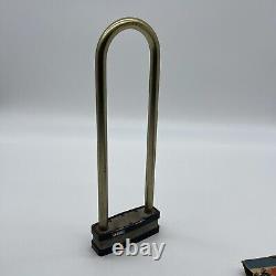 Vintage ABUS MC-LAS 42HB 110-300 Padlock/Shackle Original Box. Rare. No Key