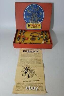 Vintage Ac Gilbert Erector No. 5 Illumination Kit In Box Rare