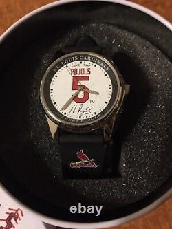Vintage Albert Pujols Watch Game Time St. Louis Cardinals Mint in Box Very Rare