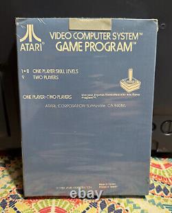 Vintage Atari 2600 3-D Tic-Tac-Toe Sealed Blue Box Rare New Old Stock Game