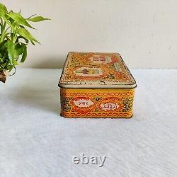 Vintage Attar Majmua Hami Juma Perfume AdvertisingTin Box Rare Collectible T454