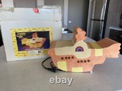 Vintage BEATLES Vandor RARE Yellow Submarine LAMP w Original Box 1999 SHIPS FREE