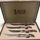 Vintage Buck 107 Steak Set With Box Rare