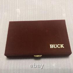 Vintage BUCK 107 Steak Set with Box Rare