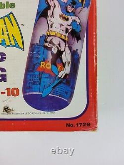 Vintage Batman 1982 Arco Punching Bop Bag 48 High Super Powers New In Box RARE