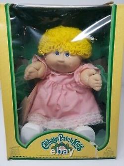Vintage Cabbage Patch Kid 1985 Triang Girl Gaudy Gold Rare Boxed