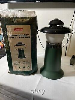 Vintage Coleman Lighthouse Lantern With Box Great Condition RARE
