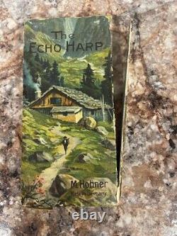 Vintage Echo Harp Hohner Harmonica in original box RARE MODEL
