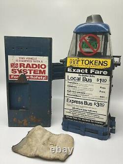 Vintage Fare Box Nyc Bustokens Coin Nyc Transit Public Transportation Rare Read