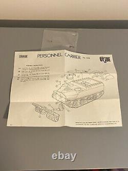 Vintage GI Joe Irwin Personnel Carrier Instructions With Original Bag RARE NM+