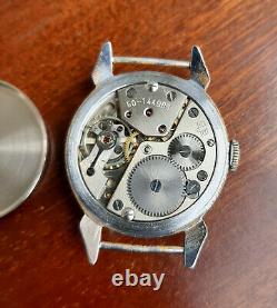 Vintage GUB Glashütte DDR German Watch in Box with Paper 1956 GDR Rare
