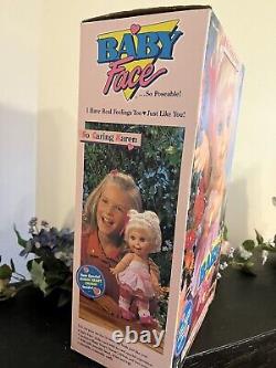 Vintage Galoob Baby Face Doll So caring Karen 13 new in box Rare