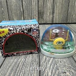 Vintage Green Bay Packers Fan Dome Snow Globe NFL Licensed Original In Box RARE