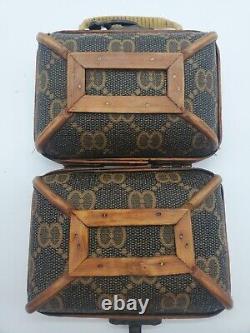 Vintage Gucci Wooden Jewelry Box 1960's-1970's Rare