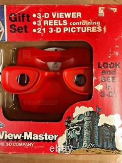 Vintage He-man Masters Of The Universe Viewmaster Gift Box Set 1983 Rare