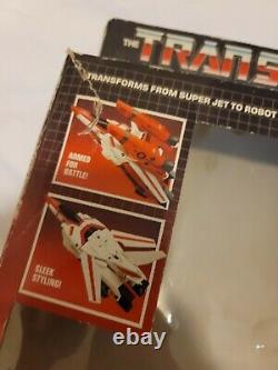 Vintage JETFIRE G1 Transformer 100% w. Box No Inserts 1985 Takara Japan Rare
