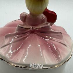 Vintage Josef Originals Valentine Hearts Trinket Box Rare Early Japan