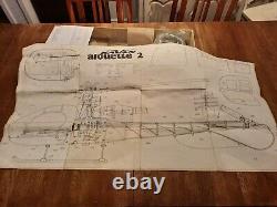 Vintage Kavan Alouette 2 R/C Helicopter kit! Extremely Rare! Withbox, new parts