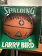 Vintage Larry Bird Spalding Basketball With Original Box Rare Celtics