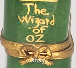 Vintage Limoges Peint Main The Wizard of Oz Book Trinket Box RARE PB97