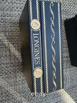 Vintage Longines Watch Presentation Box Super Ultra Rare with outer