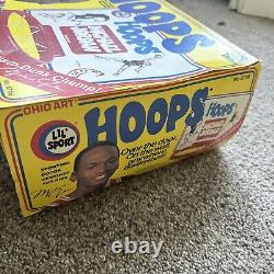 Vintage Michael Jordan Lil Sport basketball hoop Ohio Art Never Used In Box RARE
