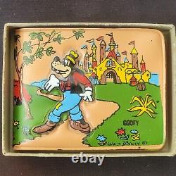 Vintage Mickey Mouse Club Mouseketeers PLUTO Wallet MINT in Original Box RARE