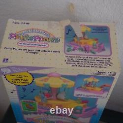 Vintage My Little Pony Petite Ponies Prancing Pretty Carousel With Box RARE