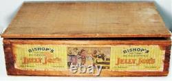 Vintage Our Gang Little Rascals Bishops Candy Display Box Rare