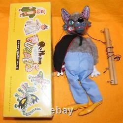 Vintage Pelham Puppets Animal Range Wolf (sl 21) Hand Made Puppet Boxed Rare