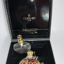 Vintage RARE Guerlain Mitsouko Les Meteorites Parfum Spray Bottle Holder in Box