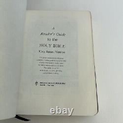Vintage RARE Nelson 495 KJV Reference Bible WIDE MARGIN With Original Box 1972