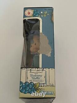 Vintage RARE Strawberry Shortacke Blueberry Muffin Doll With Cheesecake Sealed Box