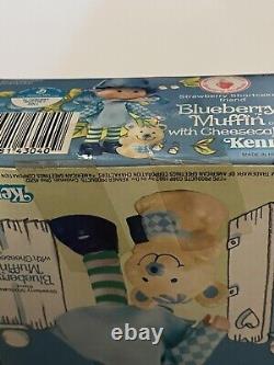 Vintage RARE Strawberry Shortacke Blueberry Muffin Doll With Cheesecake Sealed Box