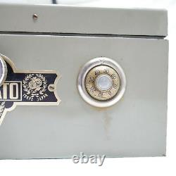 Vintage RARE Yamato Japanese Cash Box Safe with Alarm Art Decor Tokyo Japan