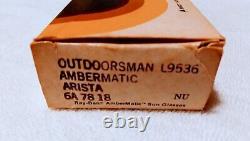 Vintage RAY-BAN Aviator Sunglasses Ambermatic RARE FIND ORIGINAL BOX. MUST SEE