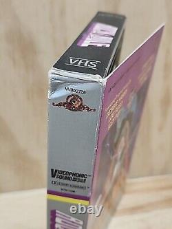 Vintage ROCK & RULE VHS LARGE BOX FLIP COVER RARE 1983 NELVANA MGM/UA BOX