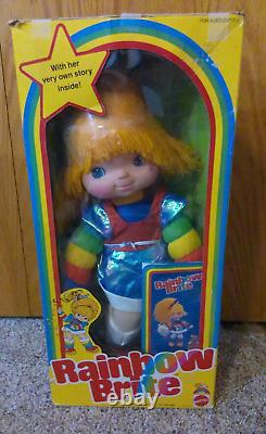 Vintage Rainbow Brite Doll 1983 Opened Box 18.5 Rare Please read