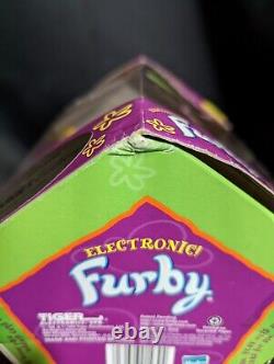 Vintage Rare 1999 NEW Jester Furby Limited Edition Target Exclusive Torn Box