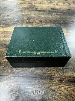 Vintage Rare 70'S Rolex Watch Box Montres S. A. Geneve Suisse 68.00.2 Original