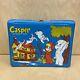 Vintage Rare Casper The Friendly Ghost Blue Vinyl Lunch Box With Thermos