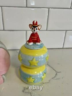 Vintage Rare-Disney Dumbo- Mini Tea Set Complete Box Cups Tea Pot Sugar Creamer
