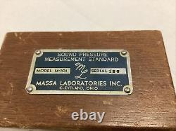 Vintage Rare MASSA Laboratories Condenser Capsule Model M-101 With Box