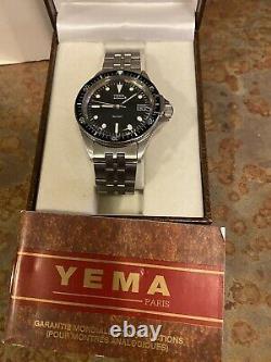 Vintage Rare Yema Superman New Old Stock Y90016 Withbox And Papers